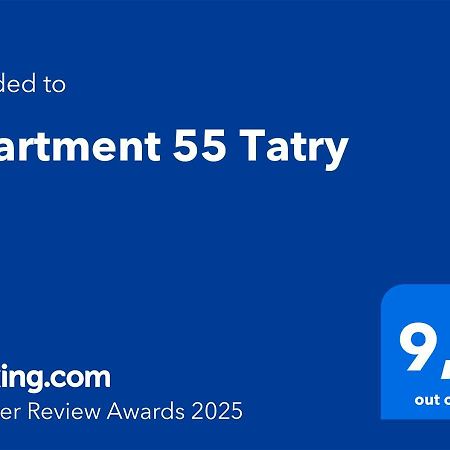 Apartment 55 Tatry Вельки-Славков Экстерьер фото